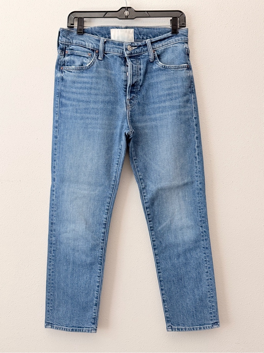 MOTHER Superior The Scrapper Ankle Denim Jeans in Cowboys don’t Cry